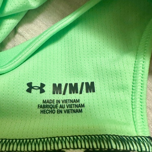 New Under Armour Mint Green Sports Bra - Picture 6 of 8